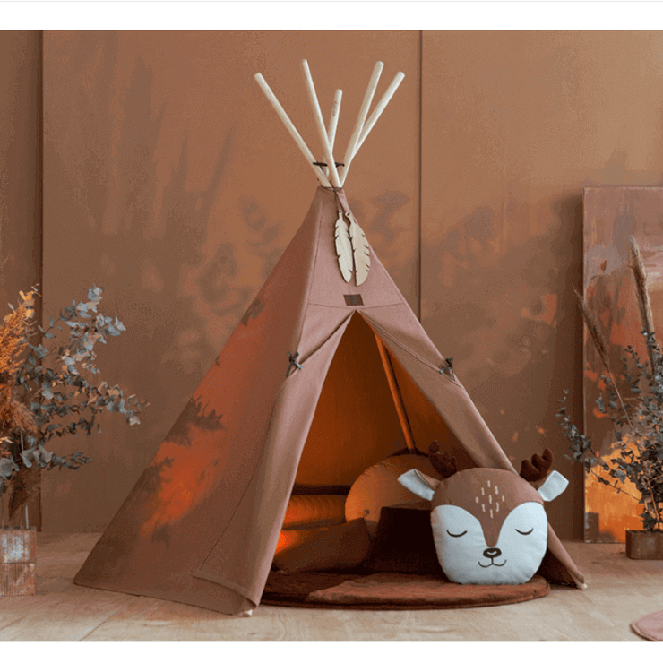 Nobodinoz - Cute and original Cushion for kids - deer