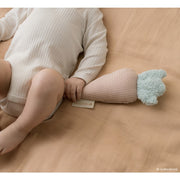 Nobodinoz - cute and fun baby rattle - pink carrot