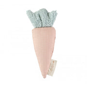 Nobodinoz - cute and fun baby rattle - pink carrot