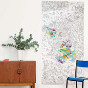 OMY DESIGN & PLAY - XXL giant coloring poster - France - fun and original activity for kids and adults