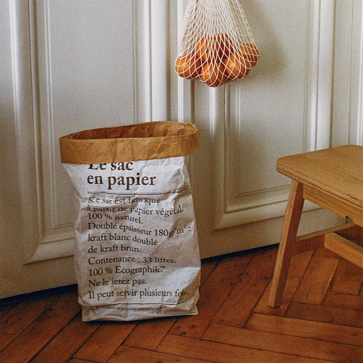 Be-poles-organic paper storage bags