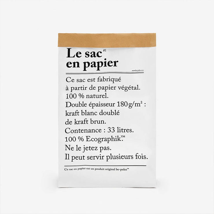 Be-poles paper bag storage - French Blossom