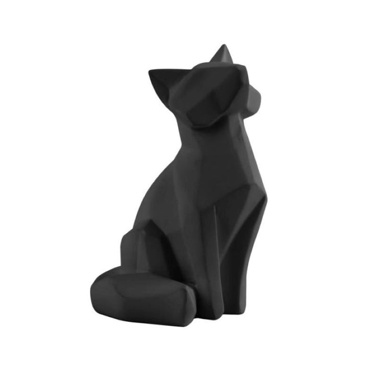 PRESENT TIME - fox origami statue - elegant and adorable decoration element