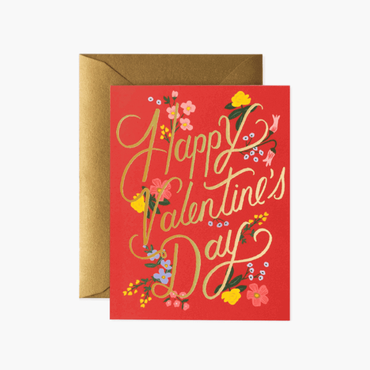 Rifle Paper Co - Valentine's day card - Happy valentine's day