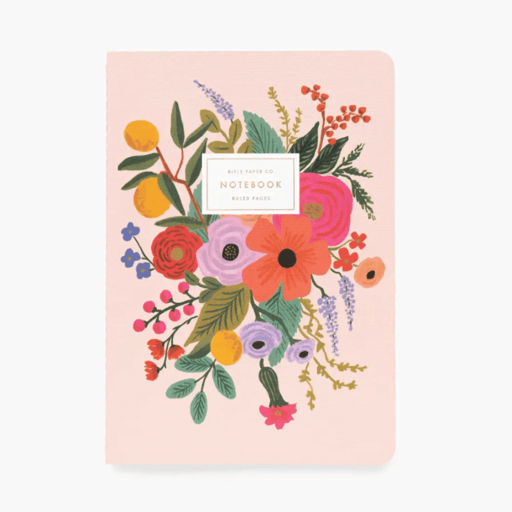 Set of 3 notebooks - Garden party