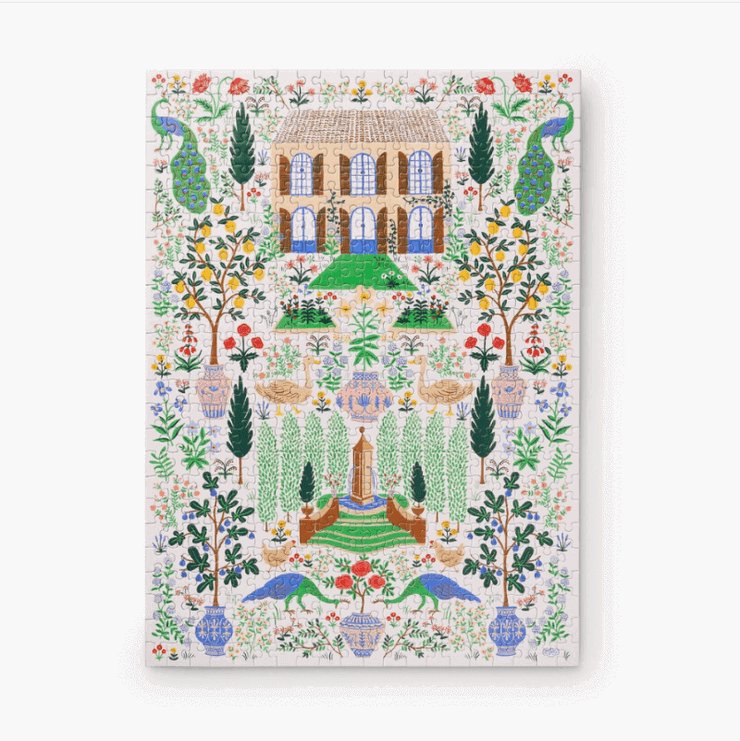 Rifle Paper Co - jigsaw puzzle - camont - charming and relaxing activity