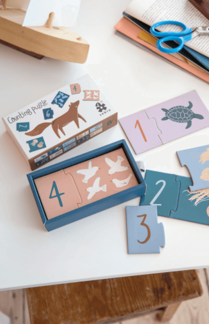 Counting puzzle - 1 to 10