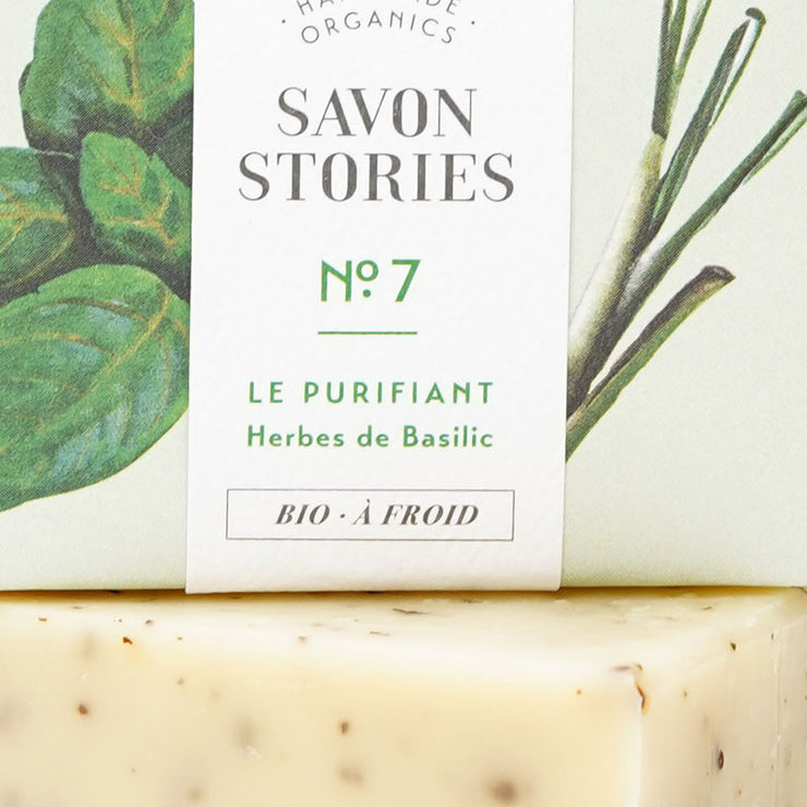 Solid soap - Basil n°7