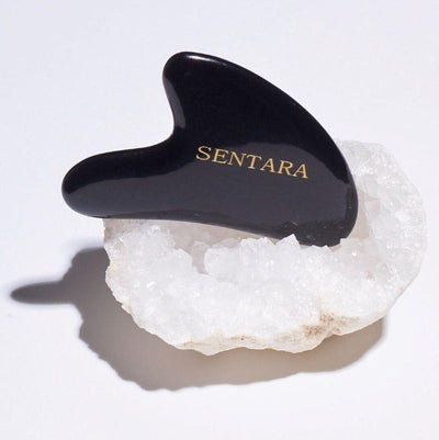 Gua Sha - Black Obsidian