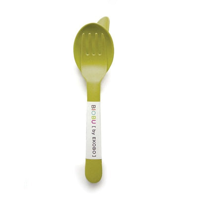Bamboo cutlery set - Lime