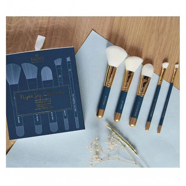 Make-up brushes set - Dark blue