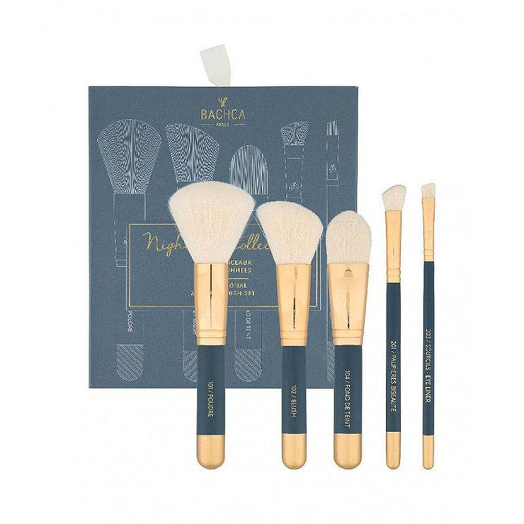 Make-up brushes set - Dark blue