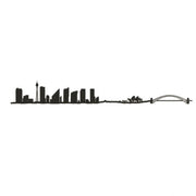 THE LINE - Sydney city skyline black - origonal wall decoration design and elegant