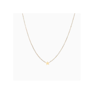 TITLEE - Star necklace - gold plated brass - made in France