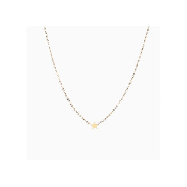 TITLEE - Star necklace - gold plated brass - made in France
