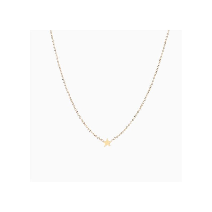 TITLEE - Star necklace - gold plated brass - made in France