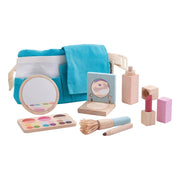 Wooden make-up set
