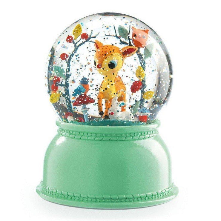 Night light snow globe - Fawn