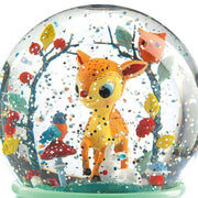 Night light snow globe - Fawn