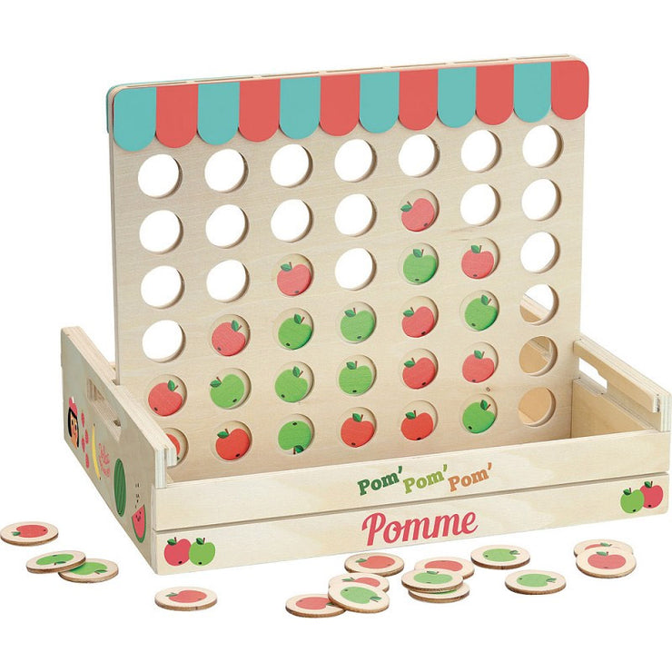 VILAC - board game for kids - pom pom pom apple 