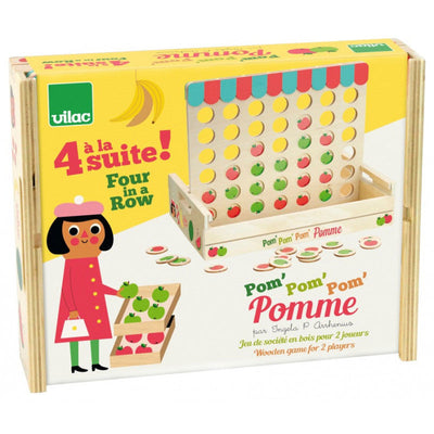 VILAC - board game for kids - pom pom pom apple 