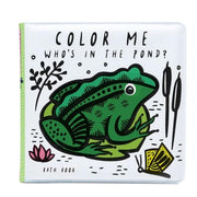 WEE GALLERY - adorable bath book for kids - color me pound - color changing with water