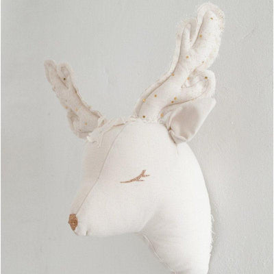 beautiful ivory deer trophy that will perfeclty decorate your baby's room.