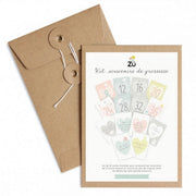 ZÜ - "Pregnancy souvenir" cards - Gift idea