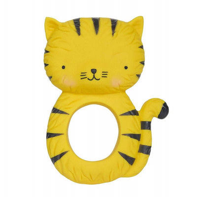 Natural rubber teething ring - Tiger