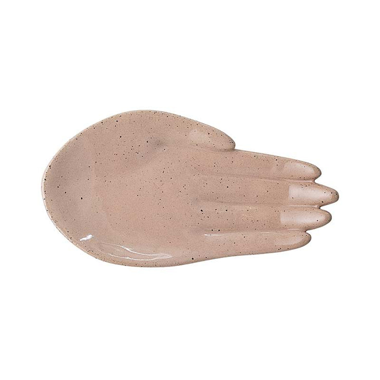 Trinket dish - Brown hand