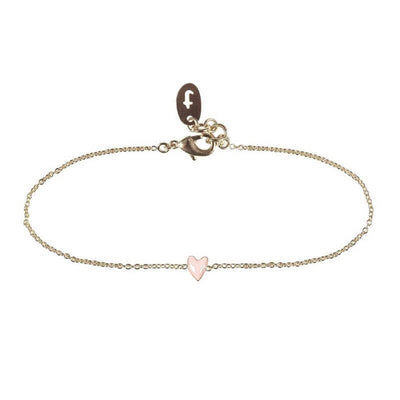 TITLEE PARIS - Heart-shaped Grant bracelet - Pink