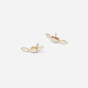 Brook earrings - Ivory