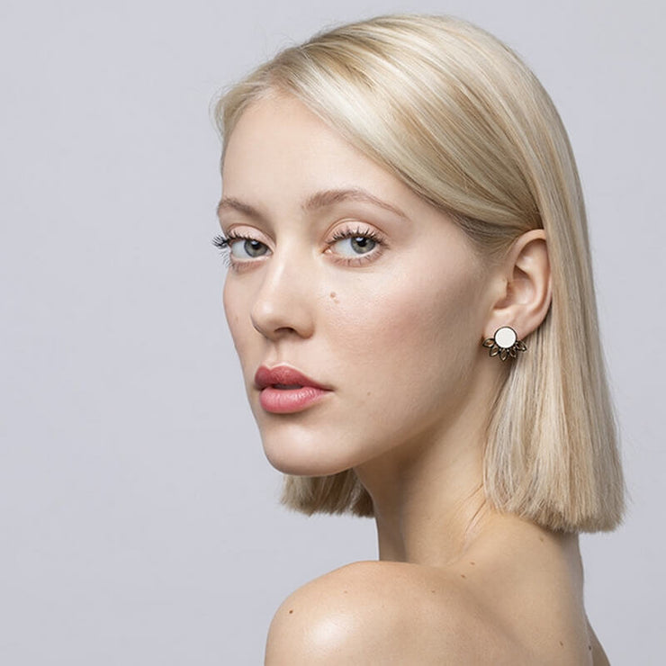 Lio earrings - Ivory