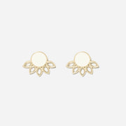 Lio earrings - Ivory
