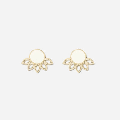 Lio earrings - Ivory