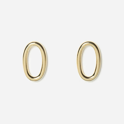 Solo Medium Lisse earrings
