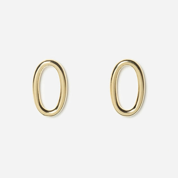 Solo Medium Lisse earrings