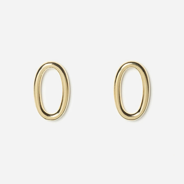 Solo Medium Lisse earrings