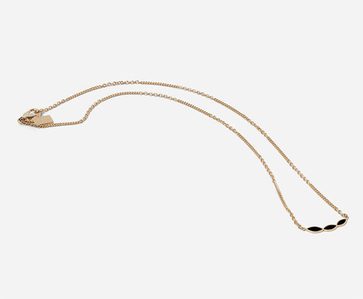 Brook necklace - Black