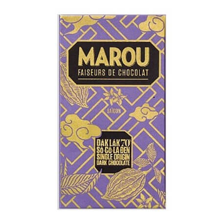 MAROU - Dâk Lâk - Artisan dark chocolate 70 % - Dâk Lâk - Artisan dark chocolate 70% - Vietnam