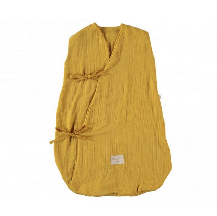 NOBODINOZ - Dreamy sleeping bag - Farniente Yellow - Organic cotton