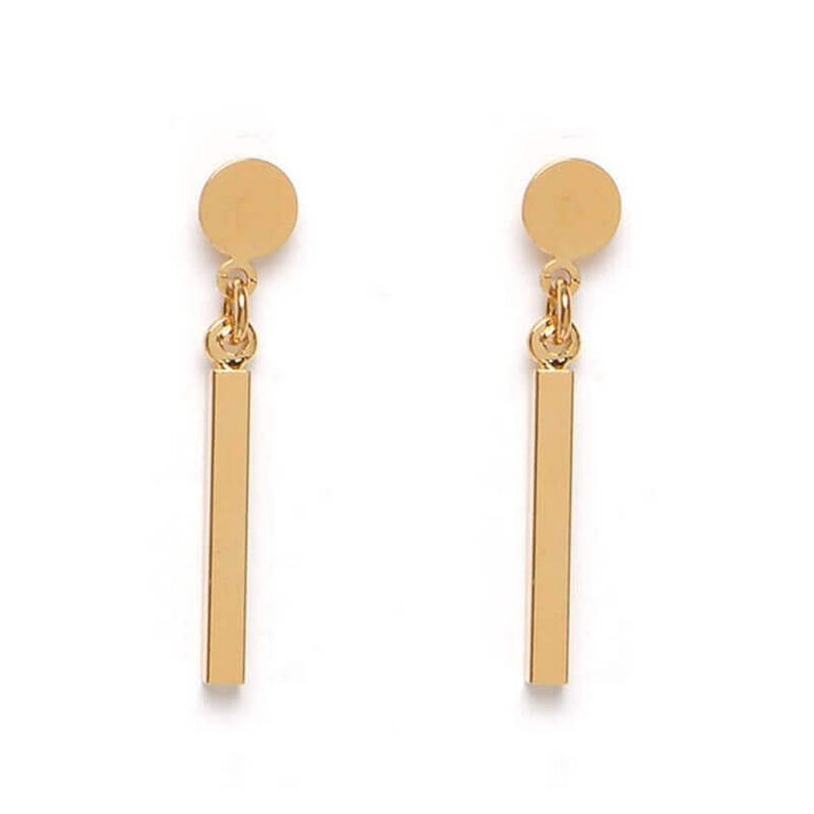 TITLEE PARIS - Pendant Williamsburg earrings - Gold