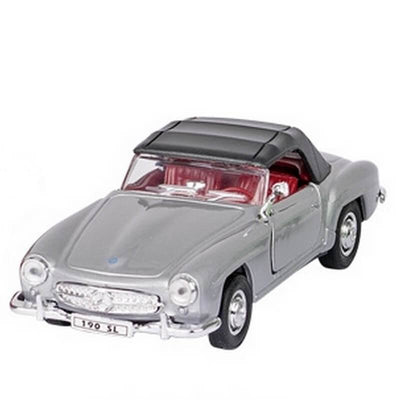 Goki-mercedes-190-SL-retrofrtiction-little-car-toy-grey