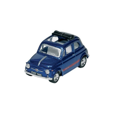 Fiat 500 with retrofriction - Navy blue