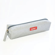 glitter pencil case grey - Bakker made with love