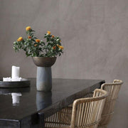 Ceramic and metal bowl vase - Kombi
