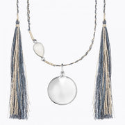 Pregnancy necklace - Maya silver