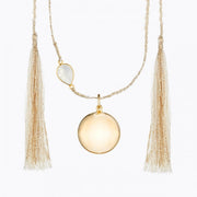 Pregnancy necklace - Maya gold