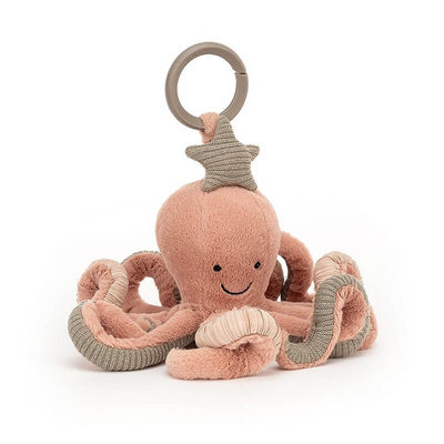 JELLYCAT Activity toy Odell the Octopus Pink – French Blossom