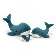 Wally the whale soft toy - Medium
